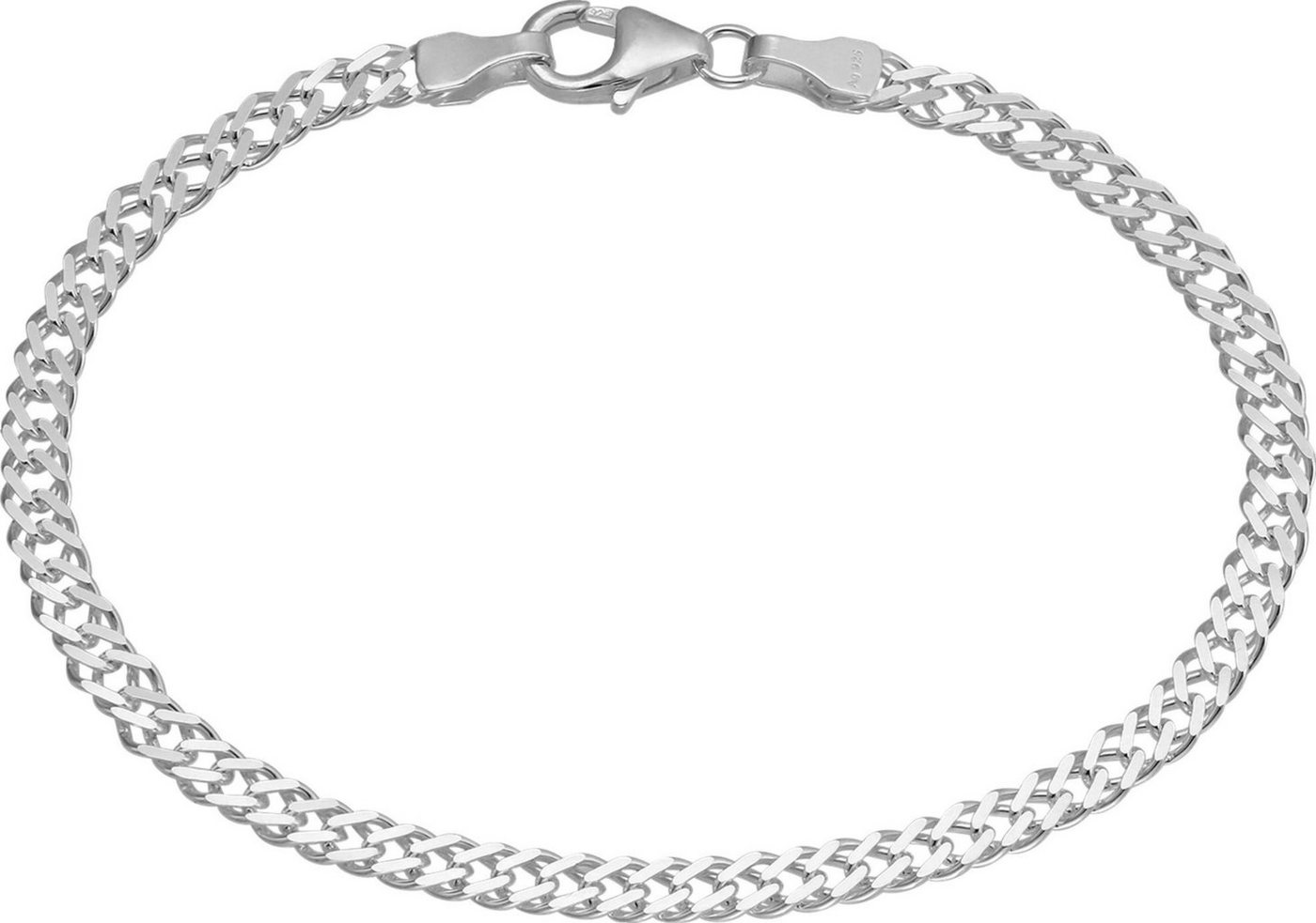 SilberDream Silberarmband SilberDream Armschmuck 18,5cm Armband (Armband), Damen, Herren Armband ca. 18,5cm, 925 Sterling Silber, Farbe: silber von SilberDream