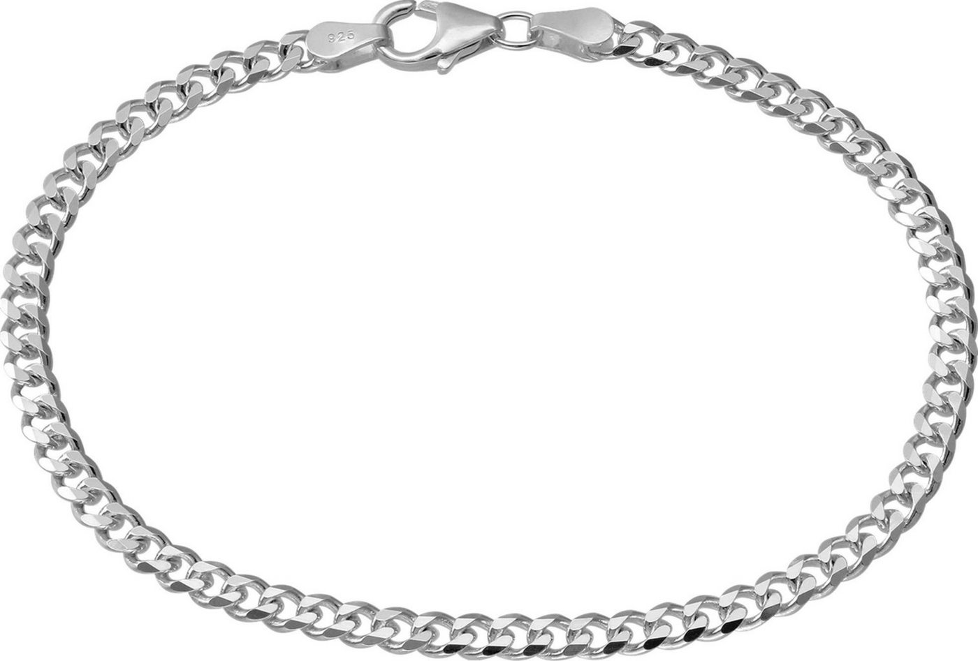 SilberDream Silberarmband SilberDream Armschmuck 19cm Armband (Armband), Damen, Herren Armband ca. 19cm, 925 Sterling Silber, Farbe: silber von SilberDream