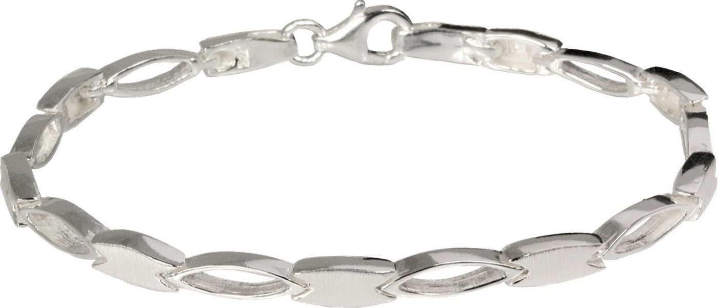 SilberDream Silberarmband SilberDream Armschmuck 18,5cm silber (Armband), Damen Armband (Oval) ca. 18,5cm, 925 Sterling Silber, Farbe: silber von SilberDream