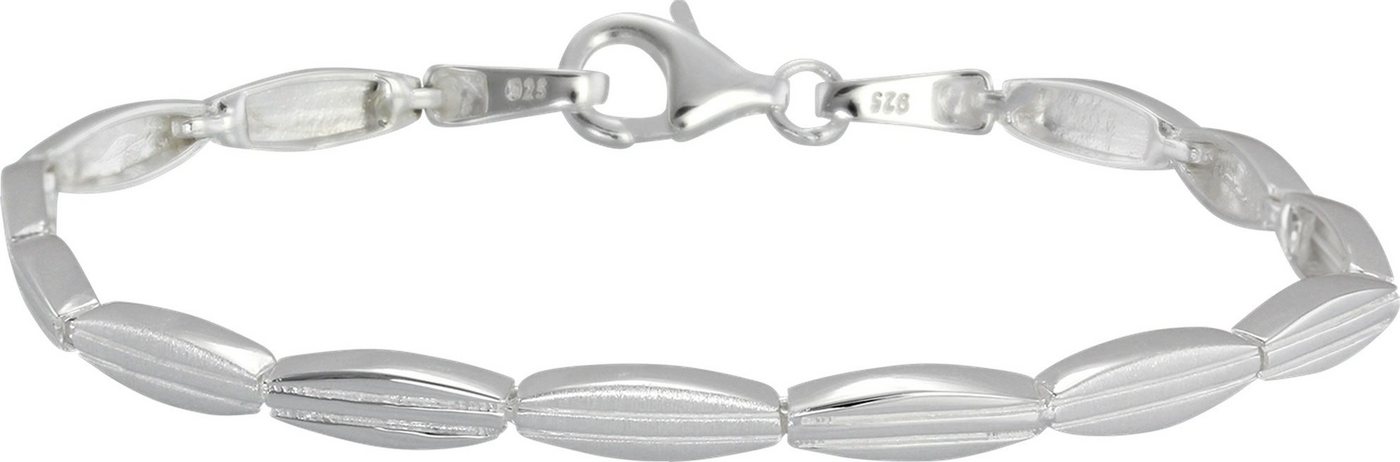 SilberDream Silberarmband SilberDream Armschmuck 18,5cm silber (Armband), Damen Armband (Fantasie) ca. 18,5cm, 925 Sterling Silber, Farbe: silbe von SilberDream