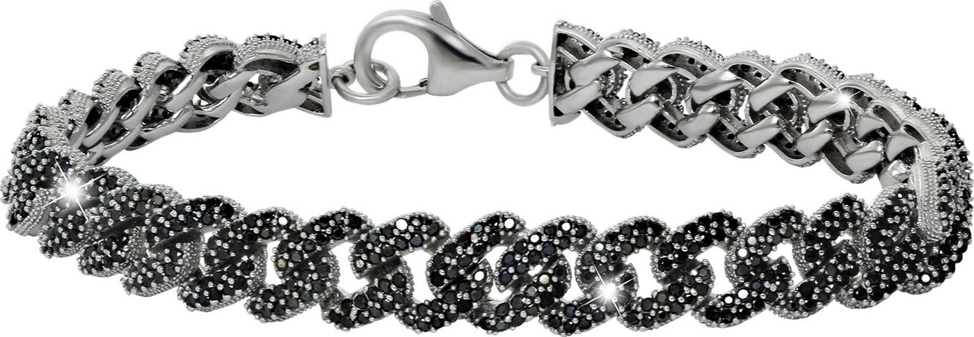 SilberDream Silberarmband SilberDream Armband Glamour 925 Silber (Armband), Damen Armband (Glamour) ca. 18,5cm, 925 Sterling Silber, Farbe: silber von SilberDream