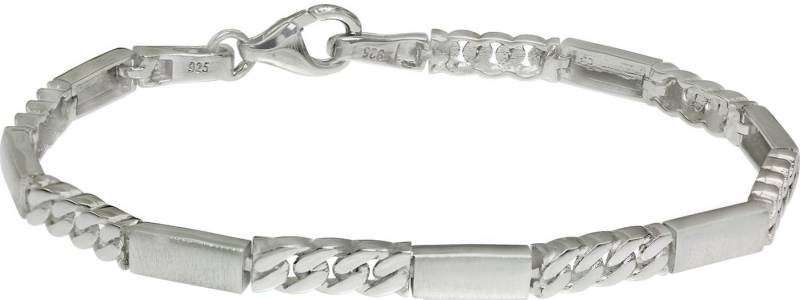 SilberDream Silberarmband SilberDream Armband Rechteck 925 Silber (Armband), Damen Armband (Panzer) ca. 19cm, 925 Sterling Silber, Farbe: silber von SilberDream