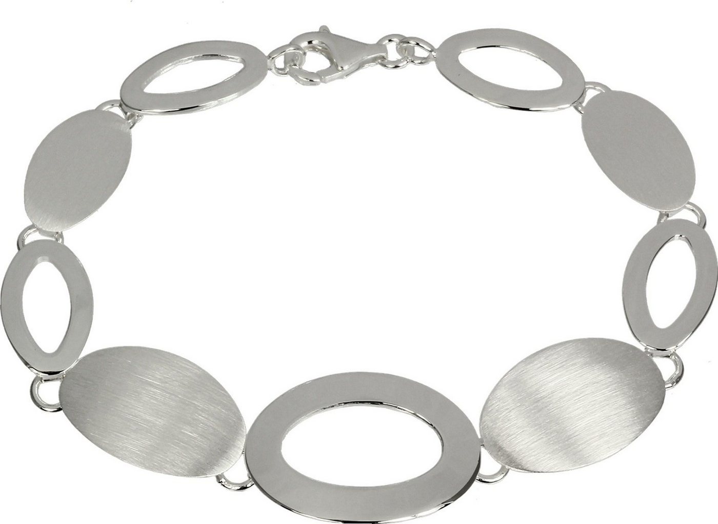 SilberDream Silberarmband SDA4900JX SilberDream 925 Sterling Silber (Armband), Damen Armband (Oval) ca. 19cm, 925 Sterling Silber, Farbe: silber von SilberDream