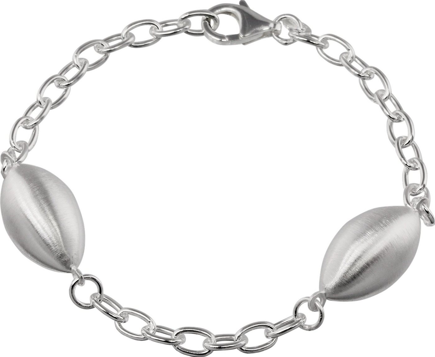 SilberDream Silberarmband SDA4900JX SilberDream 925 Sterling Silber (Armband), Damen Armband (Oval) ca. 19cm, 925 Sterling Silber, Farbe: silber von SilberDream