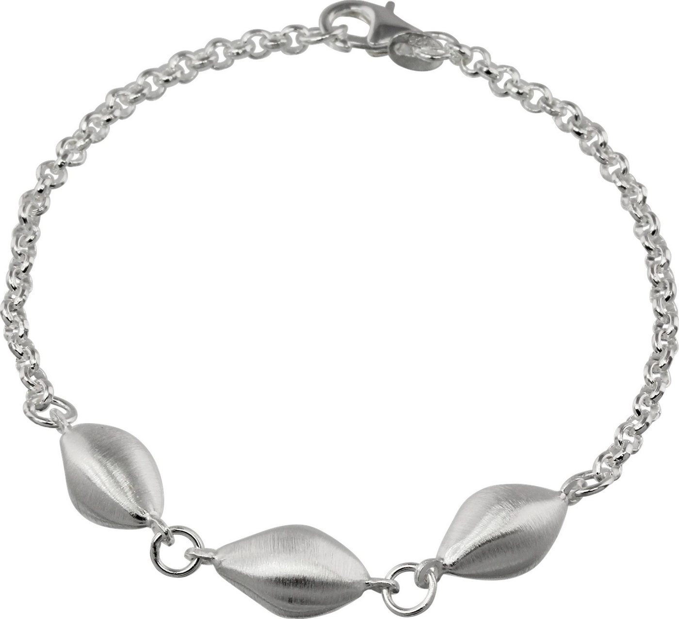 SilberDream Silberarmband SDA4900JX SilberDream 925 Sterling Silber (Armband), Damen Armband (Oval) ca. 19cm, 925 Sterling Silber, Farbe: silber von SilberDream