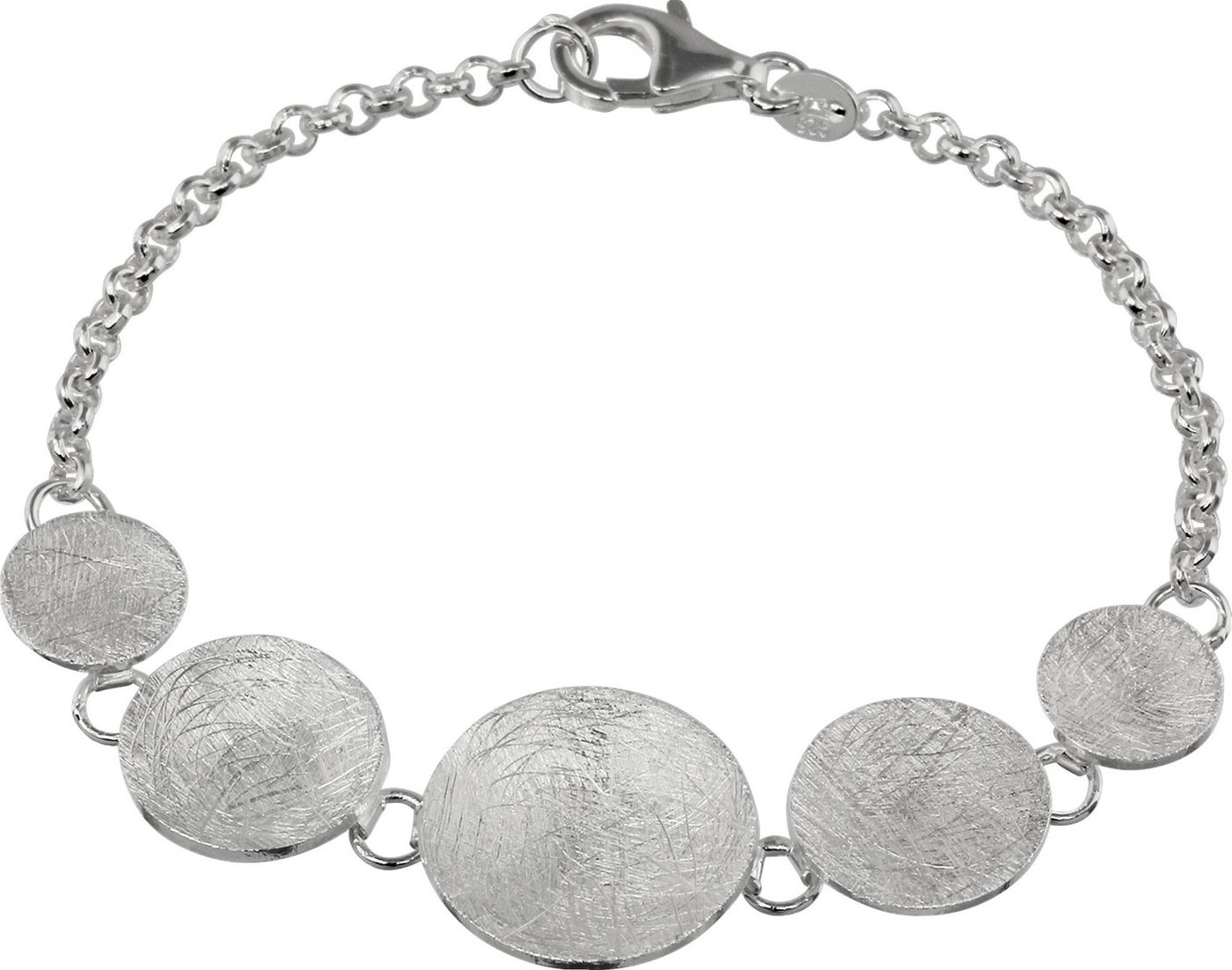 SilberDream Silberarmband SDA4900JX SilberDream 925 Sterling Silber (Armband), Damen Armband (Oval) ca. 19cm, 925 Sterling Silber, Farbe: silber von SilberDream