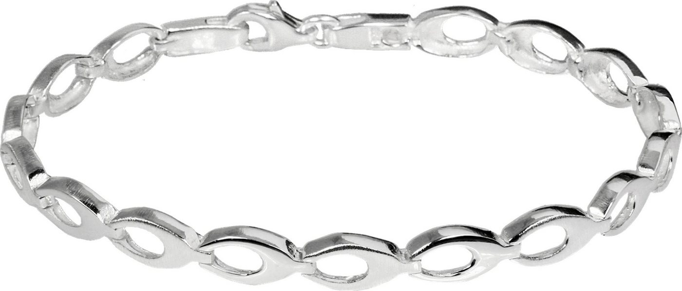 SilberDream Silberarmband SDA4900JX SilberDream 925 Sterling Silber (Armband), Damen Armband (Oval) ca. 19cm, 925 Sterling Silber, Farbe: silber von SilberDream