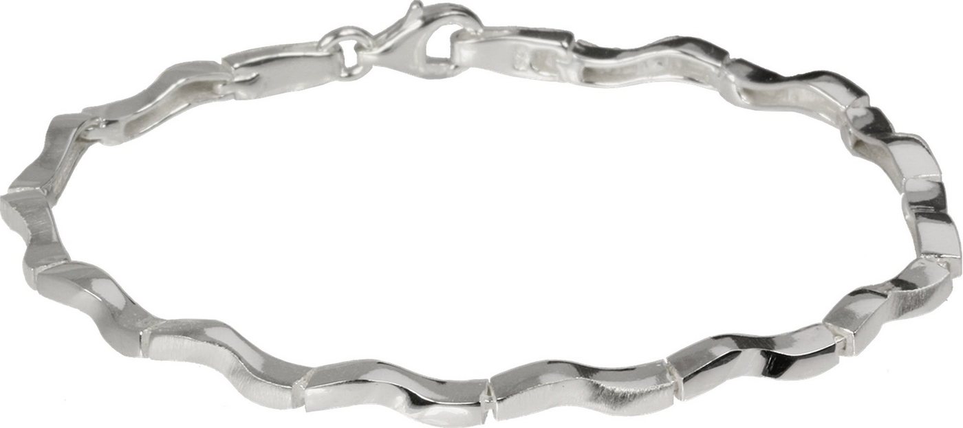 SilberDream Silberarmband SDA4900JX SilberDream 925 Sterling Silber (Armband), Damen Armband (Oval) ca. 19cm, 925 Sterling Silber, Farbe: silber von SilberDream