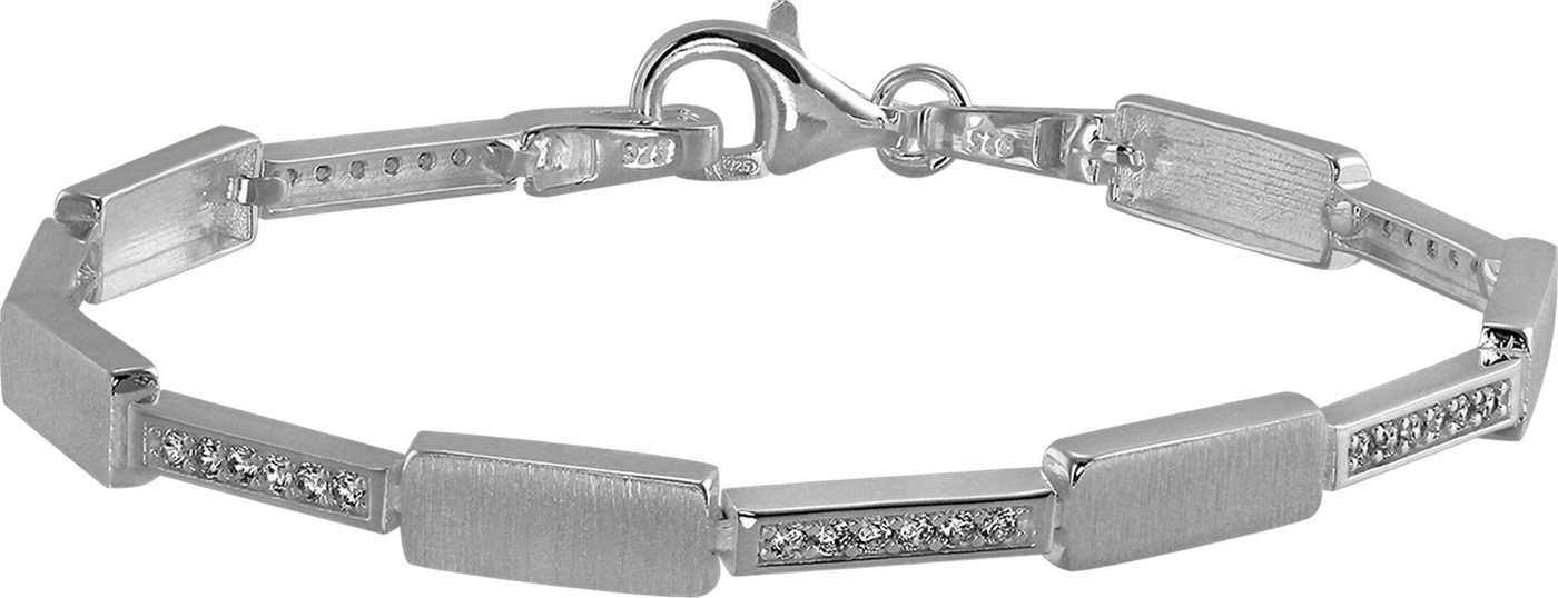 SilberDream Silberarmband SDA4900WX SilberDream 925 Sterling Silber (Armband), Damen Armband (Blatt) ca. 19cm, 925 Sterling Silber, Farbe: silber, we von SilberDream