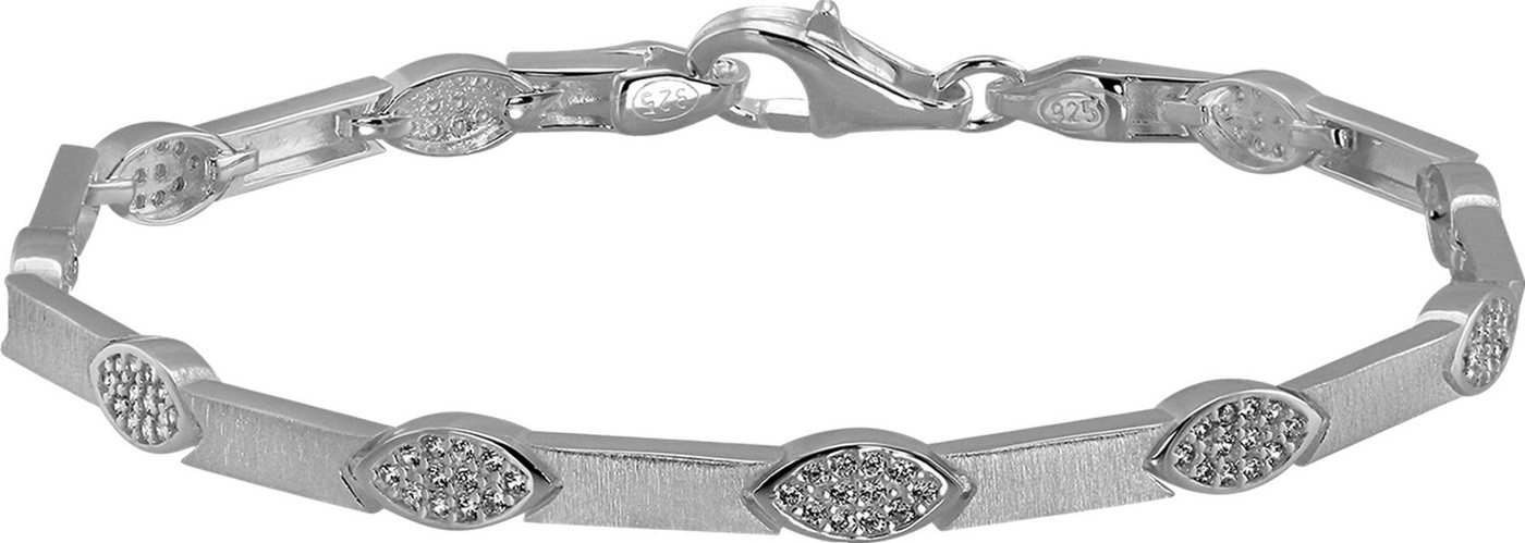 SilberDream Silberarmband SDA4901WX SilberDream 925 Sterling Silber (Armband), Damen Armband (Dreieck) ca. 18,7cm, 925 Sterling Silber, Farbe: silber von SilberDream