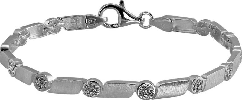 SilberDream Silberarmband SDA4901WX SilberDream 925 Sterling Silber (Armband), Damen Armband (Dreieck) ca. 18,7cm, 925 Sterling Silber, Farbe: silber von SilberDream