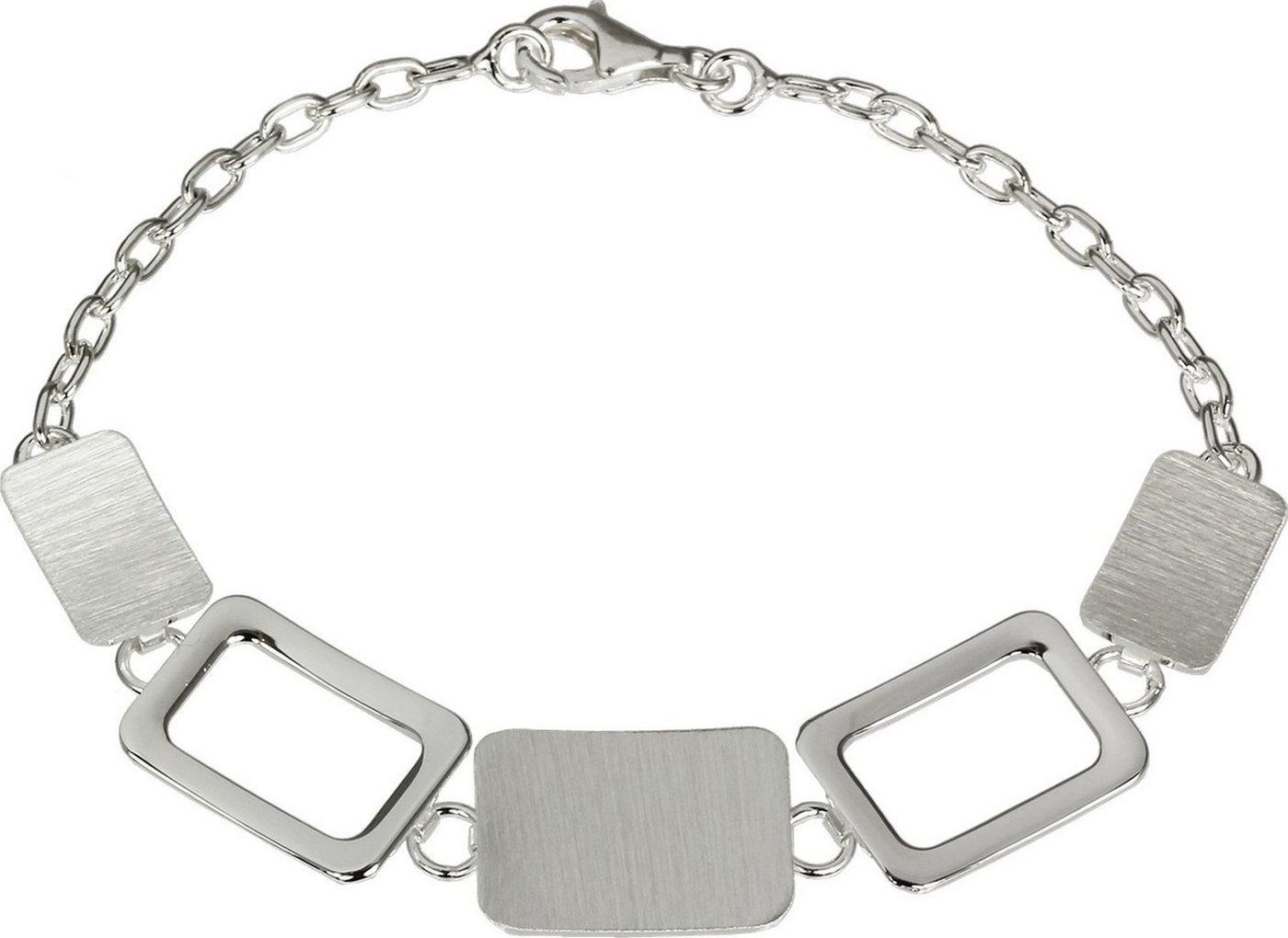 SilberDream Silberarmband SDA4902JX SilberDream 925 Sterling Silber (Armband), Damen Armband (Design) ca. 19,3cm, 925 Sterling Silber, Farbe: silber von SilberDream