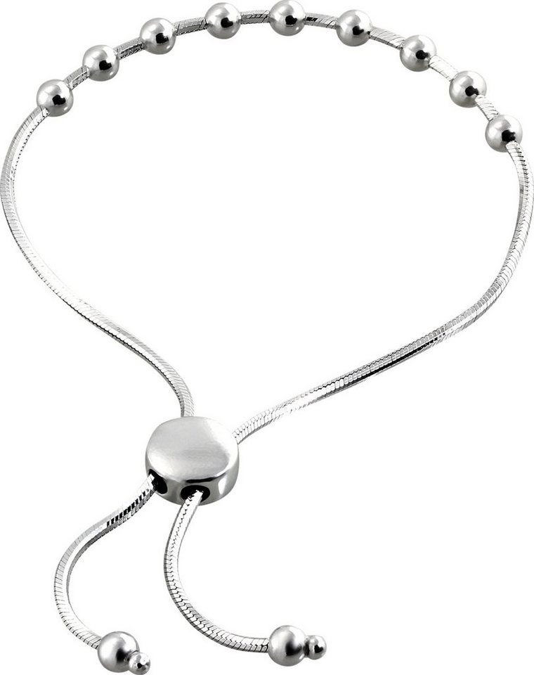 SilberDream Silberarmband SDA7090X SilberDream Damen Armband variable Größe (Armband), Damen Armband (diamantierte Kugeln) bis ca. 22cm, 925 Sterling Silber von SilberDream