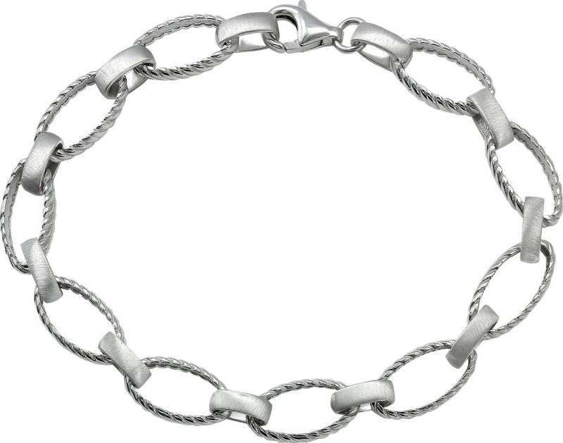 SilberDream Silberarmband SilberDream Armband Style 925 Silber (Armband), Damen Armband (Style) ca. 19cm, 925 Sterling Silber, Farbe: silber von SilberDream