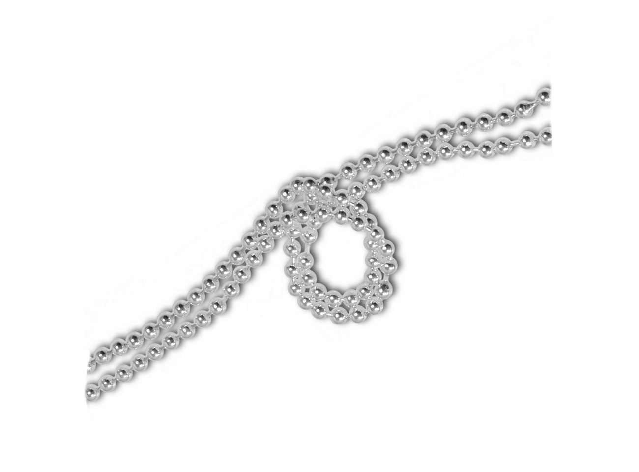 SilberDream Silberkette SDK006X SilberDream SET Halskette silber Damen, Halsketten ca. 45cm, 925 Sterling Silber, Farbe: silber von SilberDream