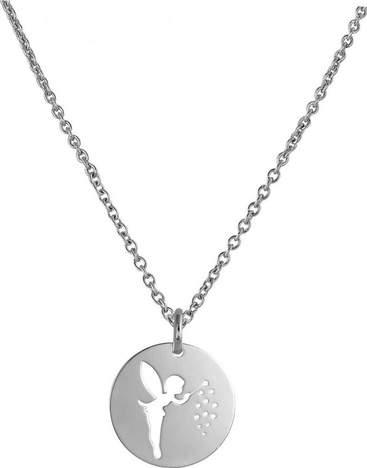 SilberDream Silberkette SilberDream zaubernde Fee Halskette 925, Halsketten (Zaubernde Fee) ca. 42cm mit 5cm Verlängerung, 925 Sterling von SilberDream