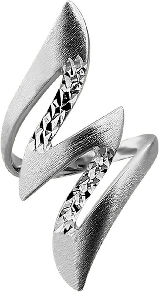 SilberDream Silberring SilberDream Blitz Ring Damen Gr. 52 (Fingerring), Damen Ring Blitz, 52 (16,6) aus 925er Sterling Silber, Farbe: silber von SilberDream