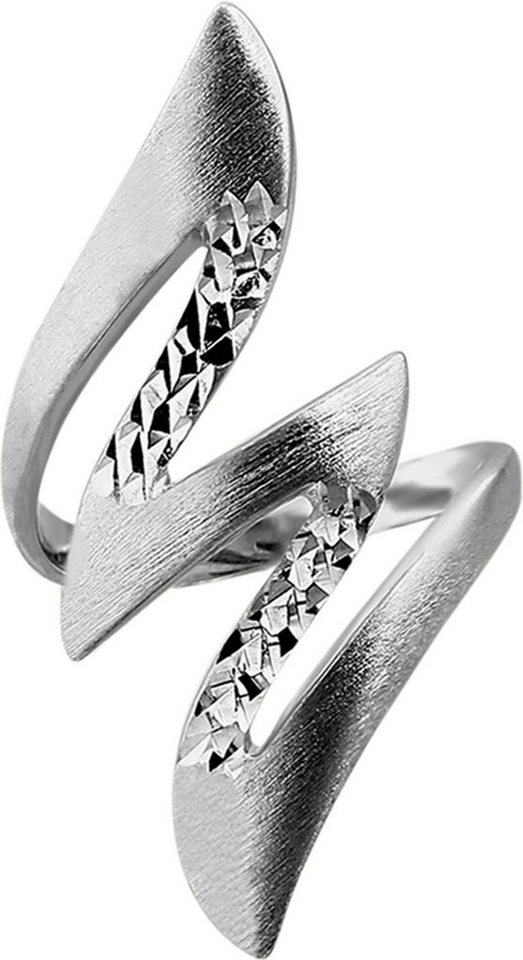 SilberDream Silberring SilberDream Blitz Ring Damen Gr. 54 (Fingerring), Damen Ring Blitz, 54 (17,2) aus 925er Sterling Silber, Farbe: silber von SilberDream