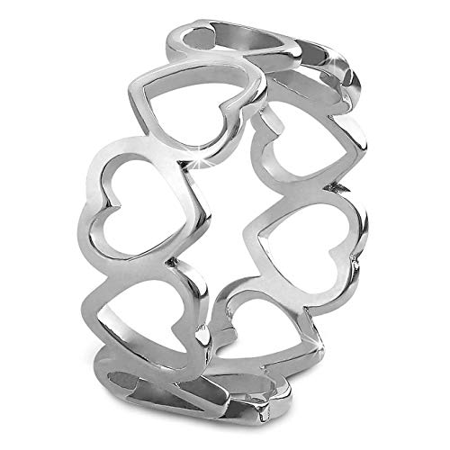 Silberdream Herz Ring Damen Gr. 60 Ringschmuck 925er Silber SDR400J60 von Silberdream