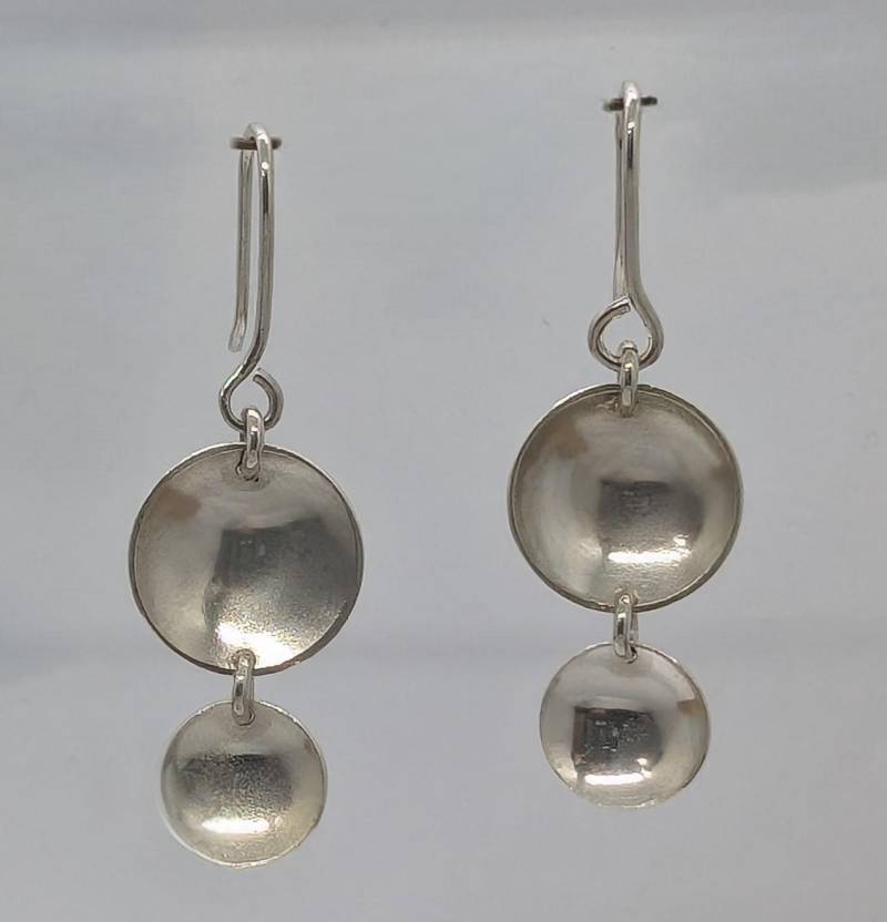 1 Paar Ohrhänger Silber - Ohrringe Silberschmuck Handarbeit von SilberflussDesign