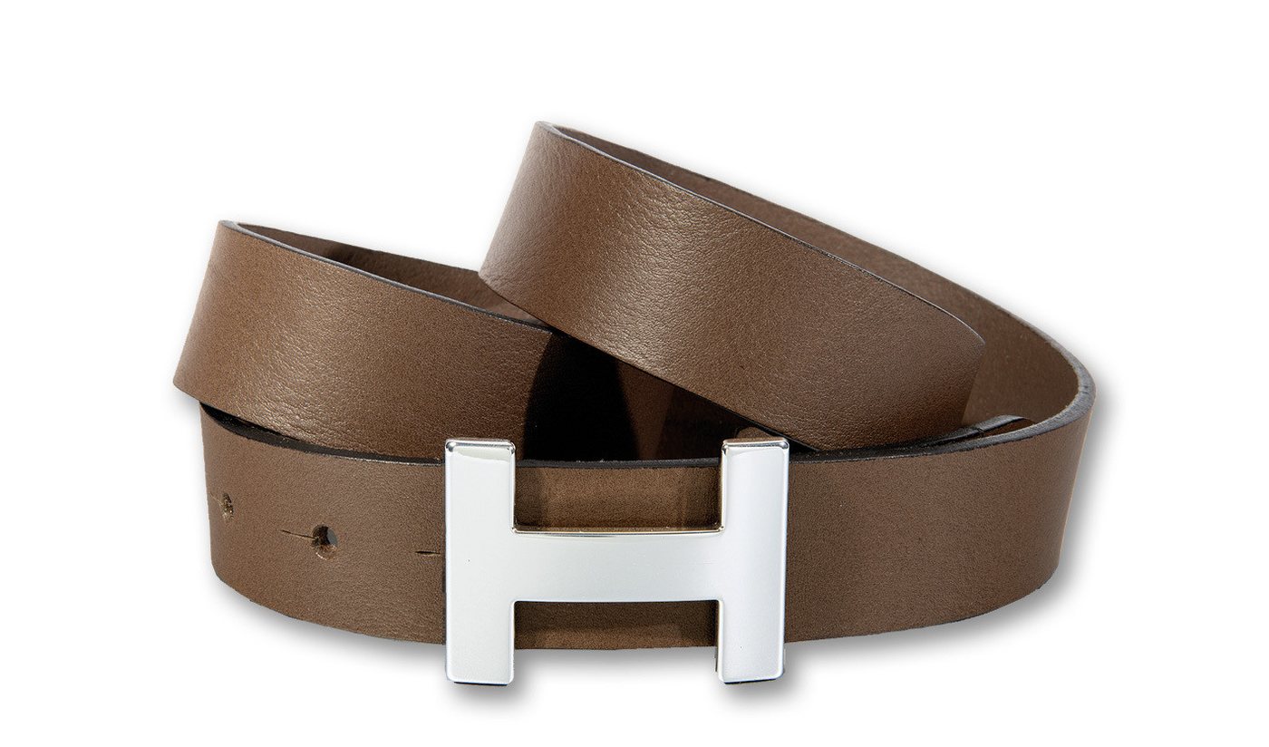 Silbergift Koppelgürtel Koppelgürtel aus seidig glänzendem Nappaleder von Silbergift