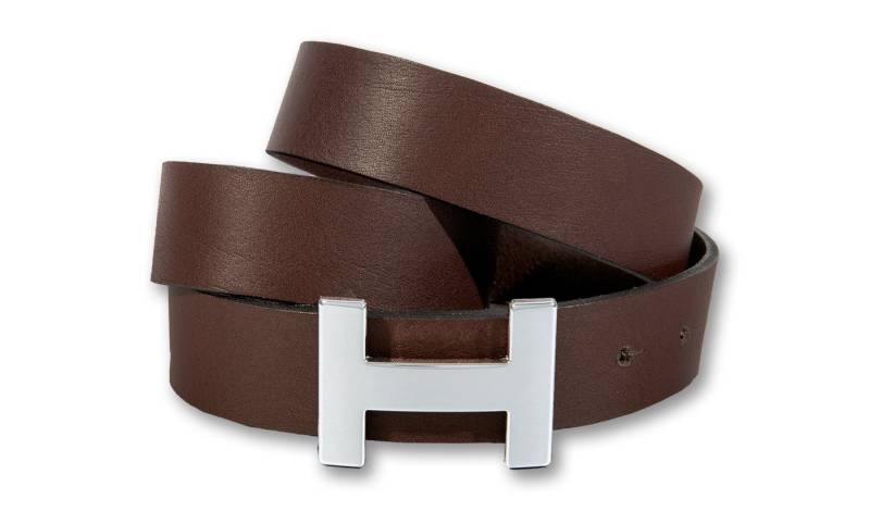 Silbergift Koppelgürtel Koppelgürtel aus seidig glänzendem Nappaleder von Silbergift