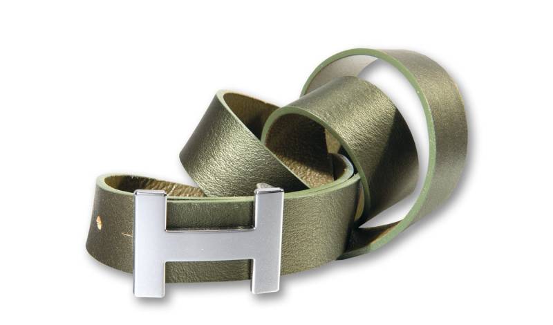 Silbergift Koppelgürtel Koppelgürtel aus seidig glänzendem Nappaleder von Silbergift