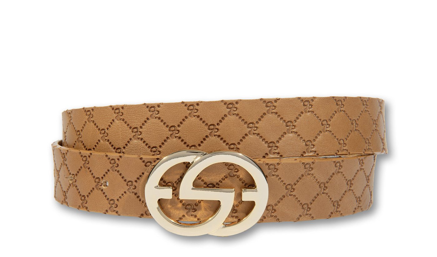 Silbergift Koppelgürtel Koppelgürtel mit raffiniert gestylter Rautenoptik von Silbergift