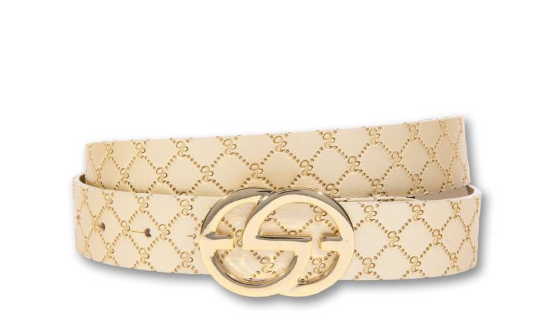 Silbergift Koppelgürtel Koppelgürtel mit raffiniert gestylter Rautenoptik von Silbergift