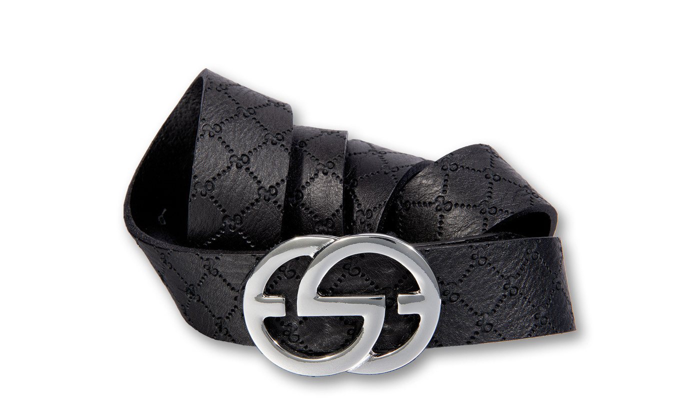 Silbergift Koppelgürtel Koppelgürtel mit raffiniert gestylter Rautenoptik von Silbergift