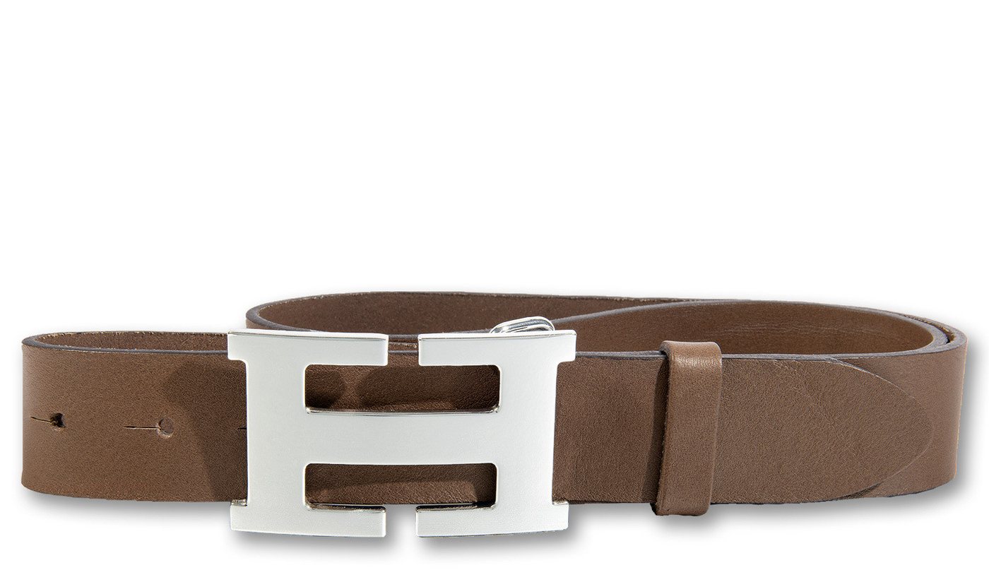 Silbergift Koppelgürtel Koppelgürtel mit stylischer Designschließe von Silbergift