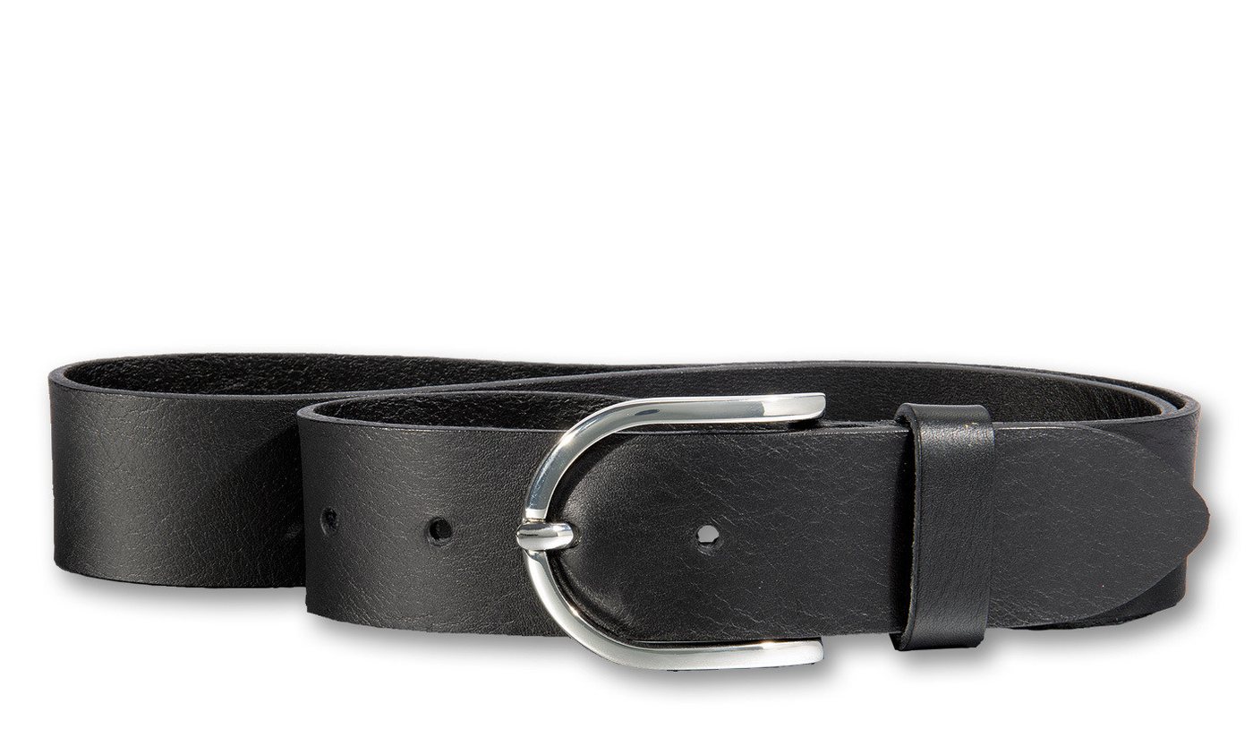 Silbergift Ledergürtel Ledergürtel als Klassiker mit taillenbetonter Breite von Silbergift