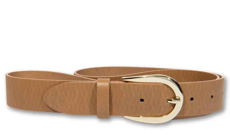 Silbergift Ledergürtel Ledergürtel mit effektvoll geprägter Oberflächenschraffur von Silbergift