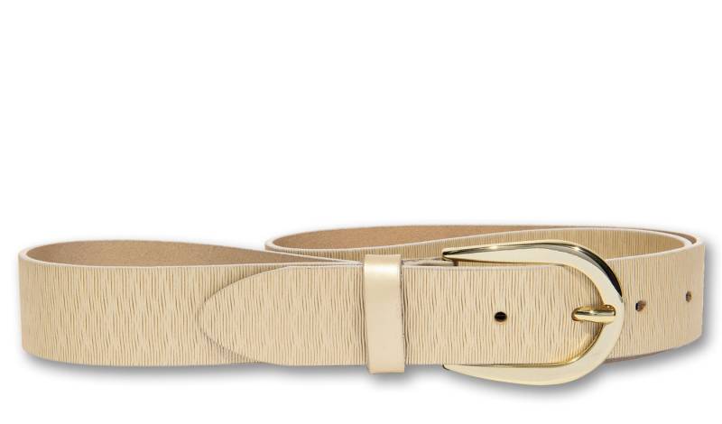 Silbergift Ledergürtel Ledergürtel mit effektvoll geprägter Oberflächenschraffur von Silbergift