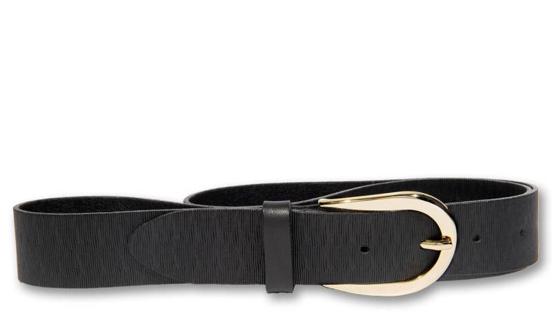 Silbergift Ledergürtel Ledergürtel mit effektvoll geprägter Oberflächenschraffur von Silbergift