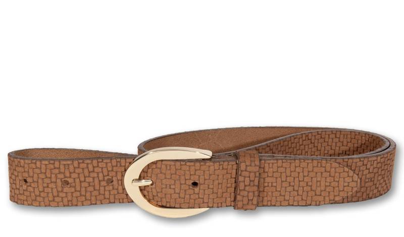 Silbergift Ledergürtel Ledergürtel mit junger, stylischer Flechtstruktur von Silbergift