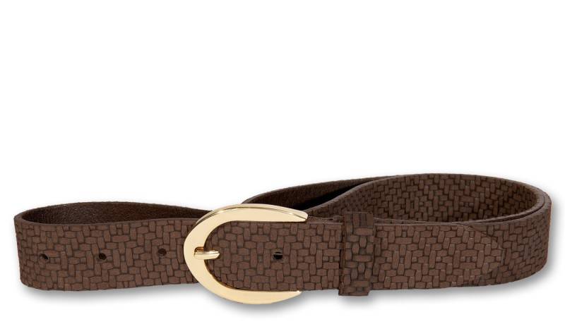 Silbergift Ledergürtel Ledergürtel mit junger, stylischer Flechtstruktur von Silbergift