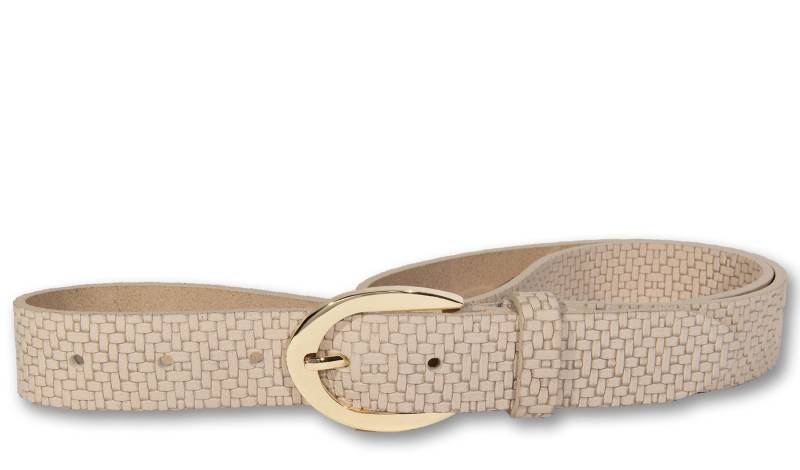 Silbergift Ledergürtel Ledergürtel mit junger, stylischer Flechtstruktur von Silbergift