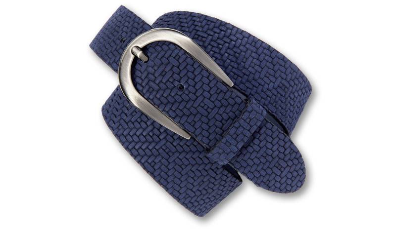 Silbergift Ledergürtel Ledergürtel mit junger stylischer Flechtstruktur von Silbergift