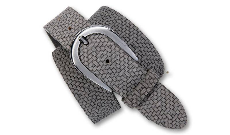 Silbergift Ledergürtel Ledergürtel mit junger stylischer Flechtstruktur von Silbergift