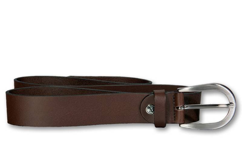 Silbergift Ledergürtel Ledergürtel mit seidiger Oberfläche von Silbergift