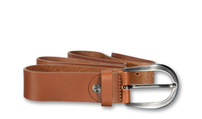 Silbergift Ledergürtel Ledergürtel mit seidiger Oberfläche von Silbergift