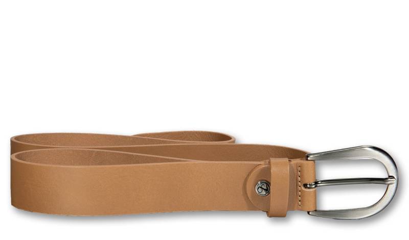 Silbergift Ledergürtel Ledergürtel mit seidiger Oberfläche von Silbergift