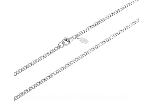 2,4mm Panzerkette, Silberkette - Länge wählbar 38-100cm - echt 925 Silber von Silberketten Store