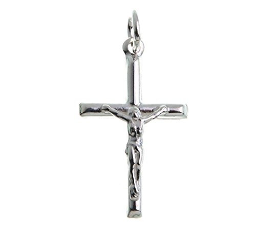 SILBERKETTEN STORE DEIN SCHMUCK ONLINE SHOP Anhänger Kreuz mit Jesus, Kreuzanhänger - 925 Silber von SILBERKETTEN STORE DEIN SCHMUCK ONLINE SHOP