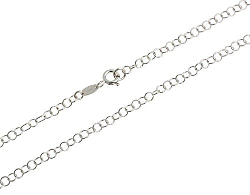 Erbskette - 3,5mm Breite - Länge wählbar 38cm-100cm - echt 925 Silber von Silberketten-Store
