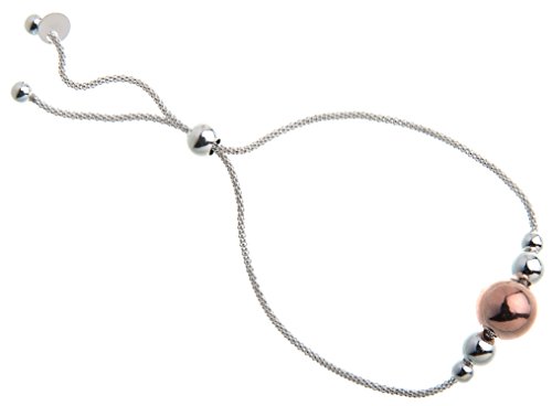 Fashion Line Armband, Länge variabel einstellbar von 10-22cm - 925 Silber von Silberketten Store