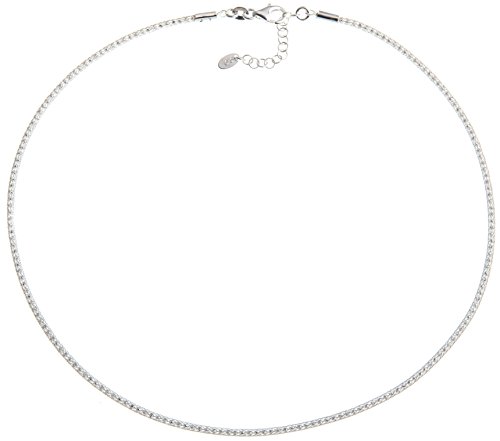 Fashion Omega Halsreif 2mm - Länge 40cm - echt 925 Silber von Silberketten Store