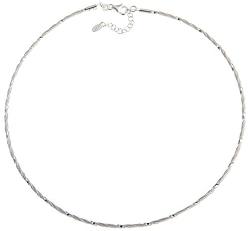 Fashion Omega Halsreifen 2mm - Länge 40cm - echt 925 Silber von SILBERKETTEN STORE DEIN SCHMUCK ONLINE SHOP