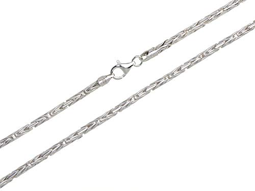 SILBERKETTEN STORE DEIN SCHMUCK ONLINE SHOP Königskette, rund Silberkette Durchmesser 3mm 925 Silber, Länge wählbar von 38cm-100cm von SILBERKETTEN STORE DEIN SCHMUCK ONLINE SHOP